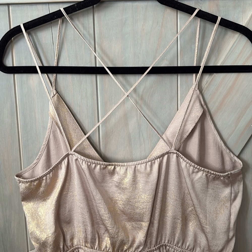 Express Tan/Gold Cami - Picture 7 of 8